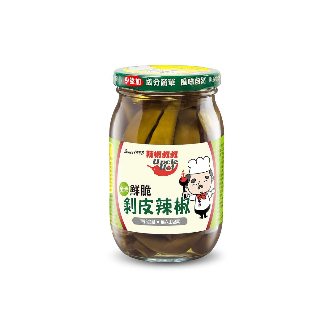 Ready-to-eat Taiwan Peeled Green Pepper 450 그램