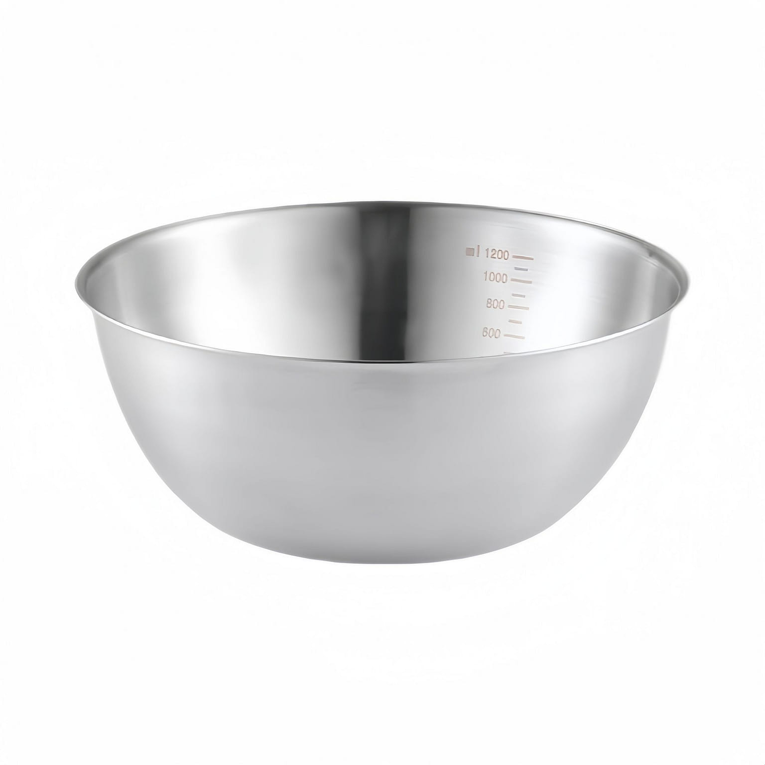 한국식 19cm 304 스테인리스 스틸 샐러드 볼, 계량 그릇, 계란 섞기 그릇 1 each