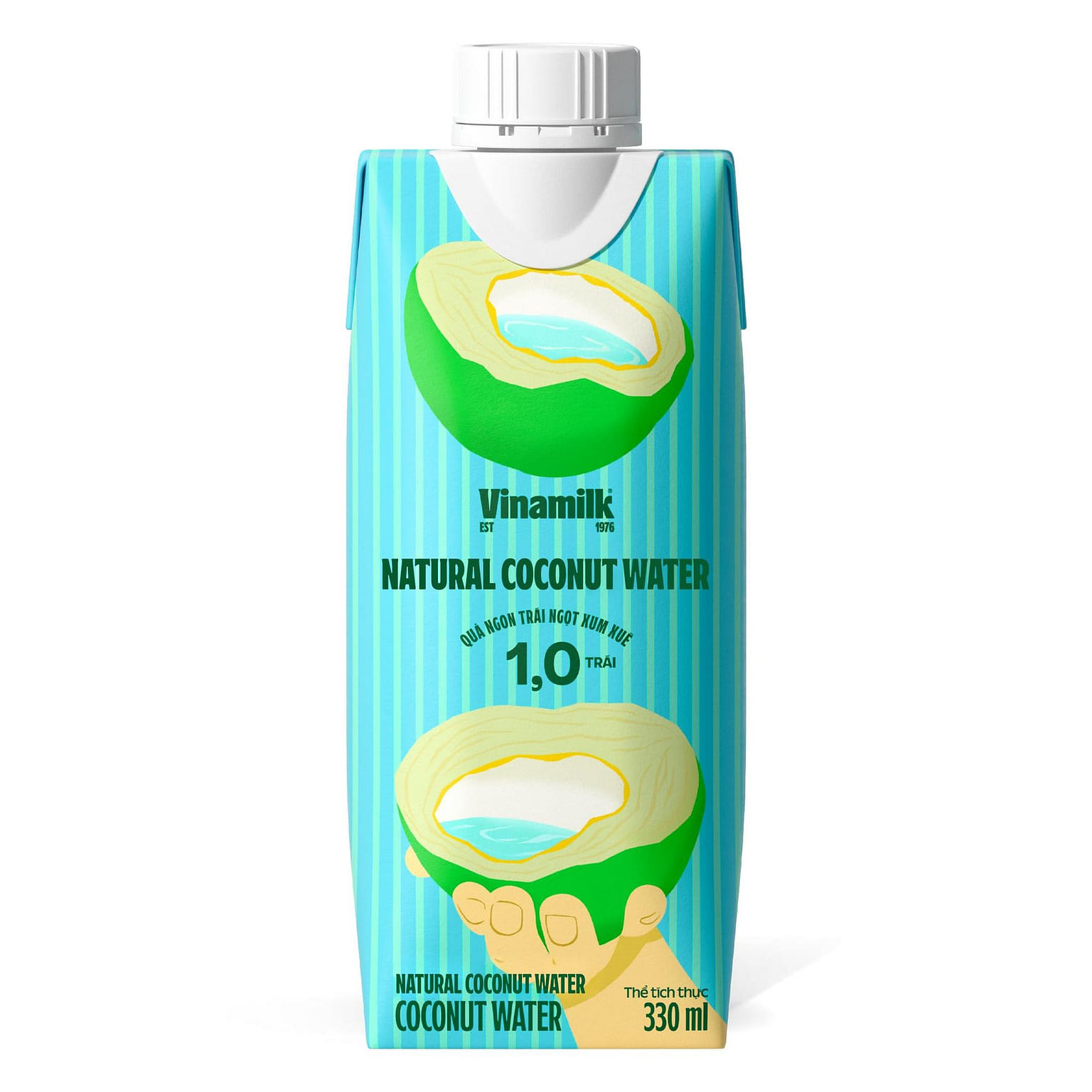 Vinamilk 椰子水 330ml 1盒 11.2 液盎司