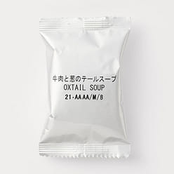 MUJI Freeze Dried Soup Oxtail Beef Salt Onion Instant Healthy Food Japan 25.2g 1 bag 1 each