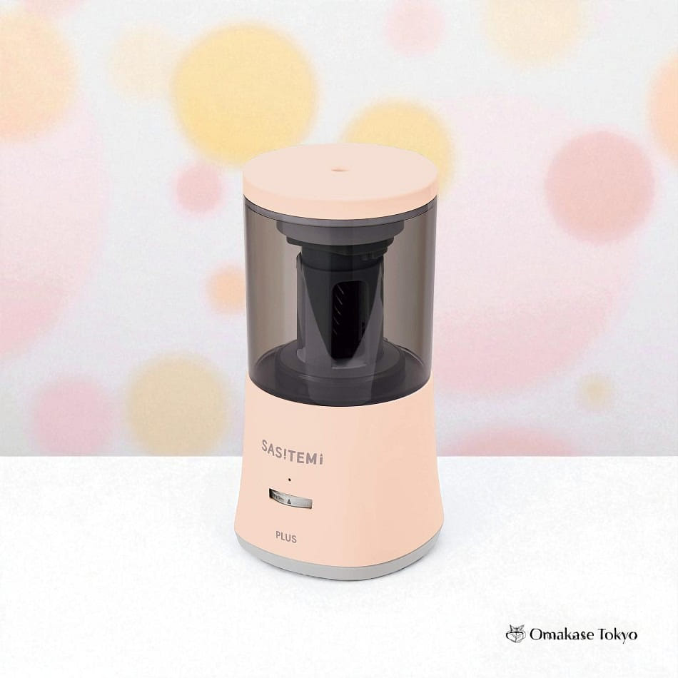 PLUS SASITEMI Electric Pencil Sharpener (Pink) 420 g