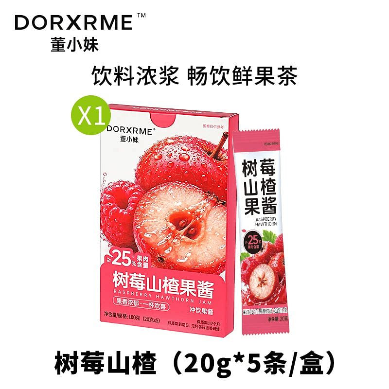 Dong Xiaomei Raspberry Hawthorn Jam 100g 100 g