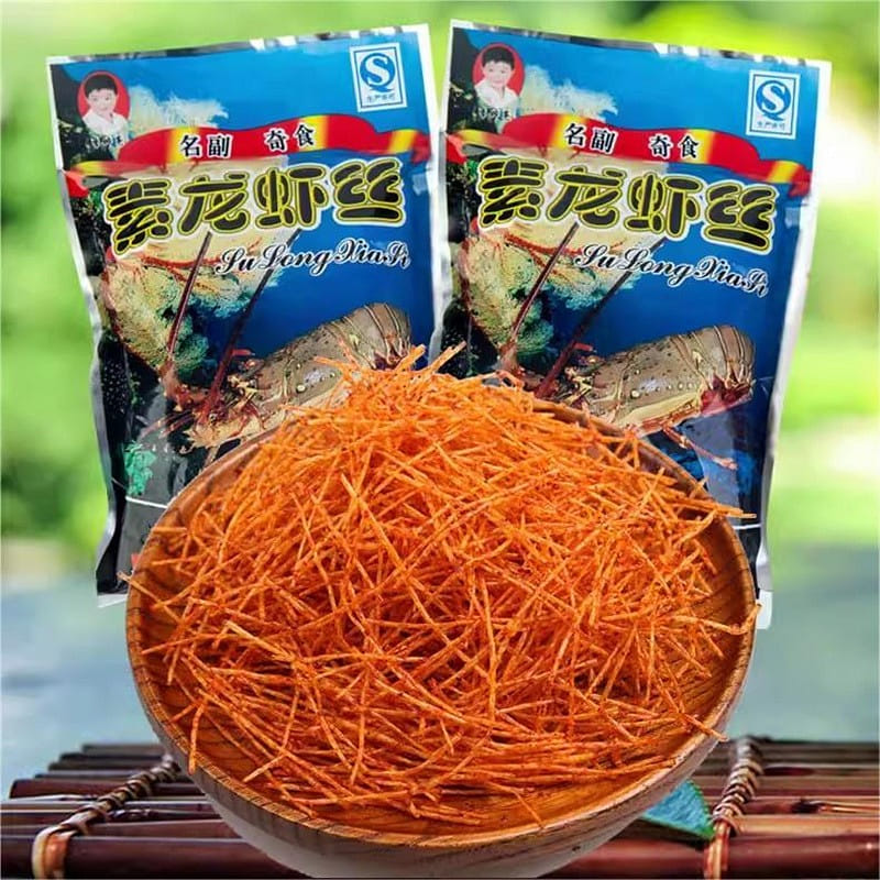 Li Shuai Liang Vegetarian Lobster Shredded Spicy Sticks 18g/bag Gourd Snacks 18 g