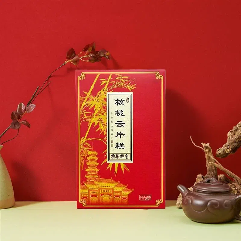 Longhua Veggie Cloud Peach Cake 360g 1 케이스