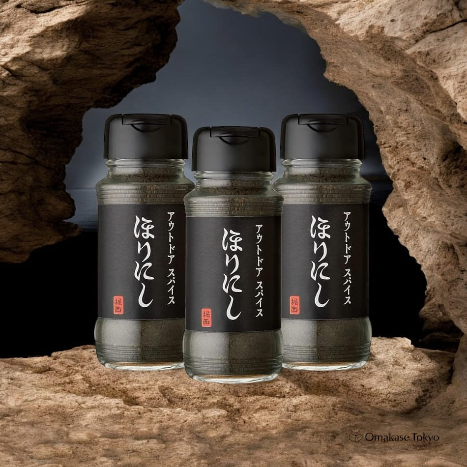 Horinishi Black Outdoor Spice 3 Jars 300 그램