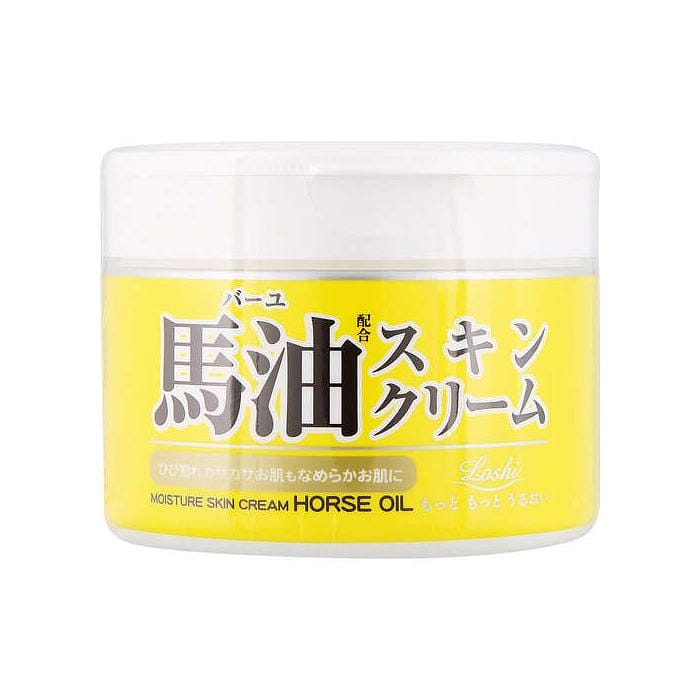 Loshi Cosmetex Roland Rossi Moist Aid Horse Oil Skin Cream 220g 220 g