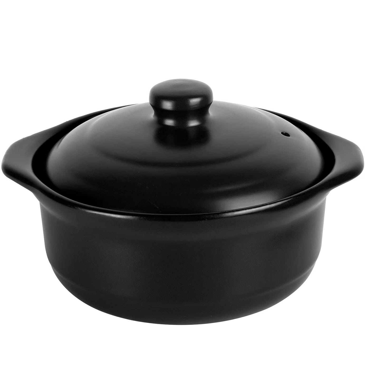 Clay Pot for Cooking with Lid 1.9 Quart Ceramic 1 each