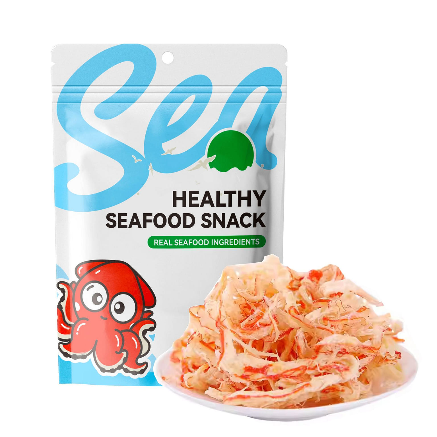 Sea Fortune 鱿鱼丝 原味 海味零食 100 克