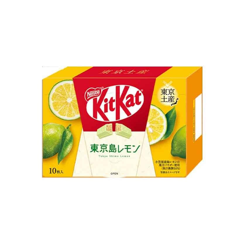 KitKat Tokyo Island Lemon Chocolate Wafers 10pcs 1 개