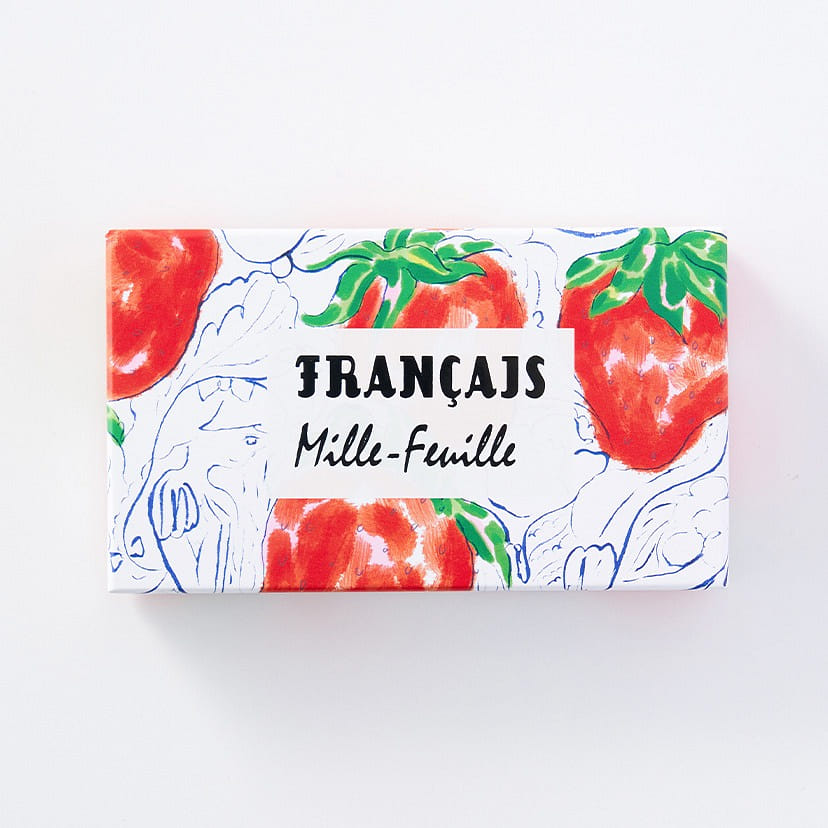 FRANCAIS Rich Strawberry Chocolate Mille 5pcs 1 케이스