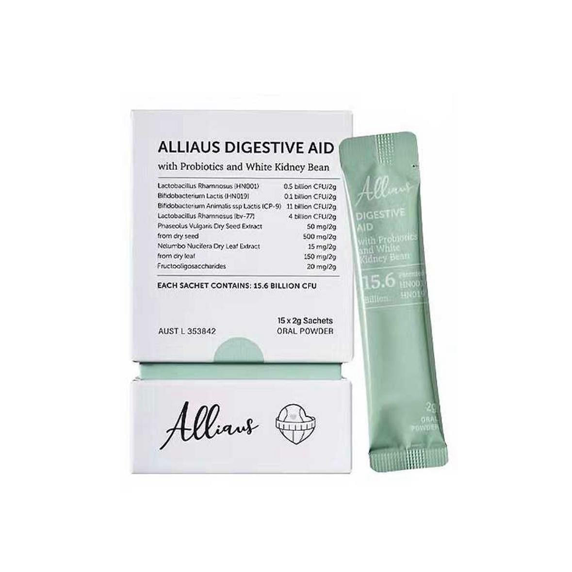 Alliaus Probiotics with White Kidney Bean 15pcs 30 그램