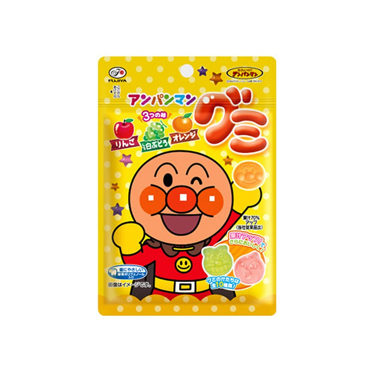 不二家 アンパンマンジュースキャンディ りんご・ぶどう