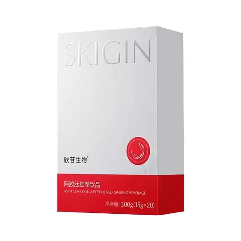 巨子生物SKIGIN欣苷阿胶肽红参饮高丽参 20袋 300 克