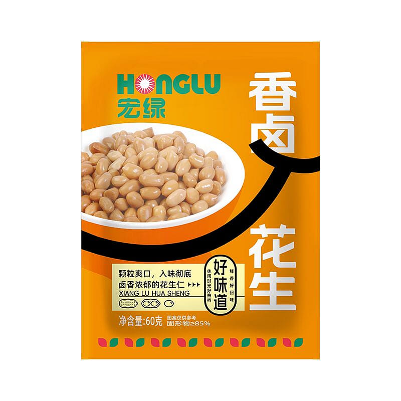 宏绿 오향땅콩 다양한맥주안주 60g*10 600 그램