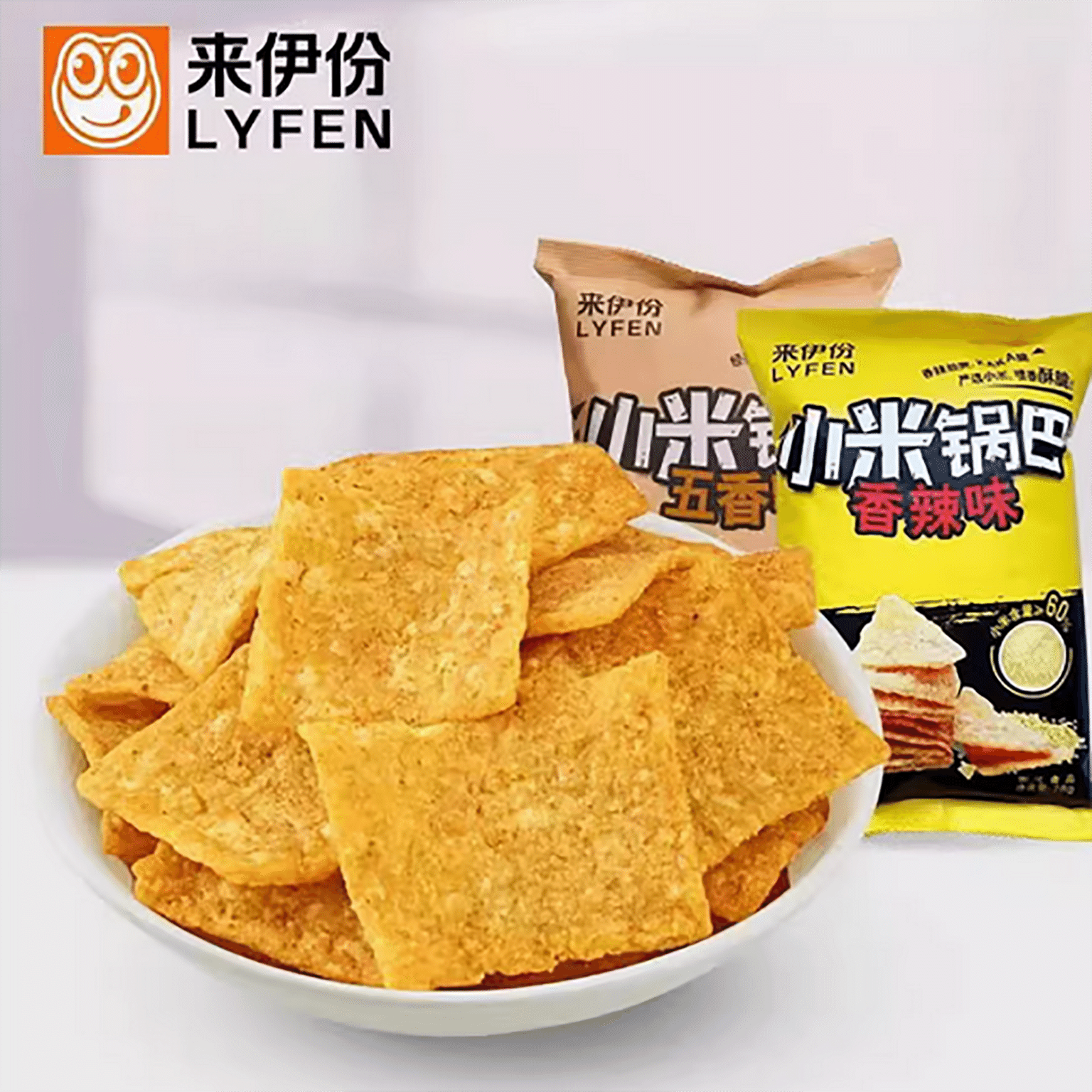Laiyifen millet and five-flavor rice crispy rice 156 그램