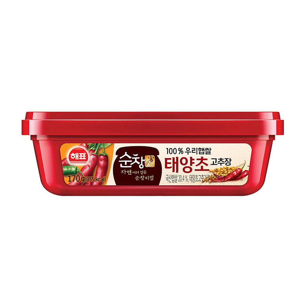Haepyo sunchangung red pepper paste 170g 1 each