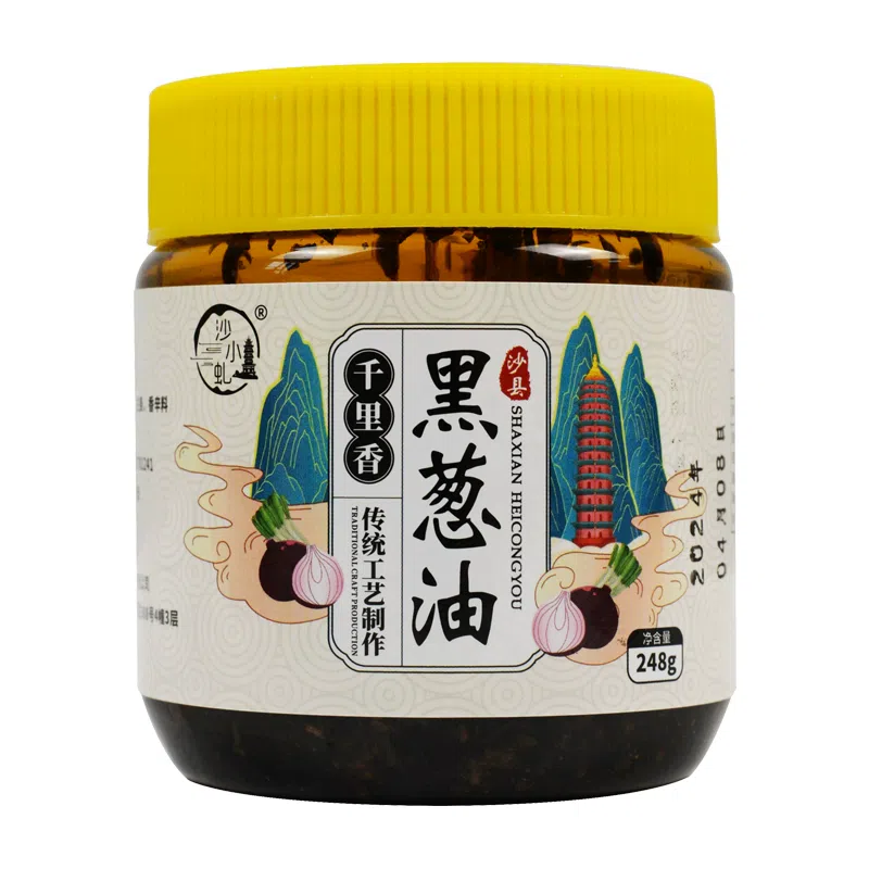 Black Scallion Oil Sauce 248g*1 Bottle 248 g