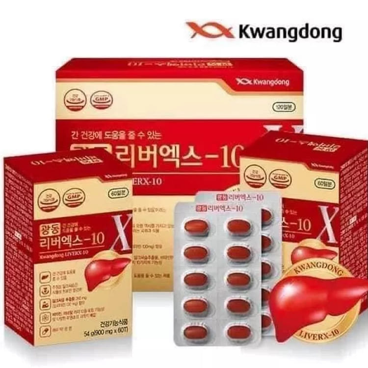 Korea Liver supplement X-10 900mg 60ct - Weee!