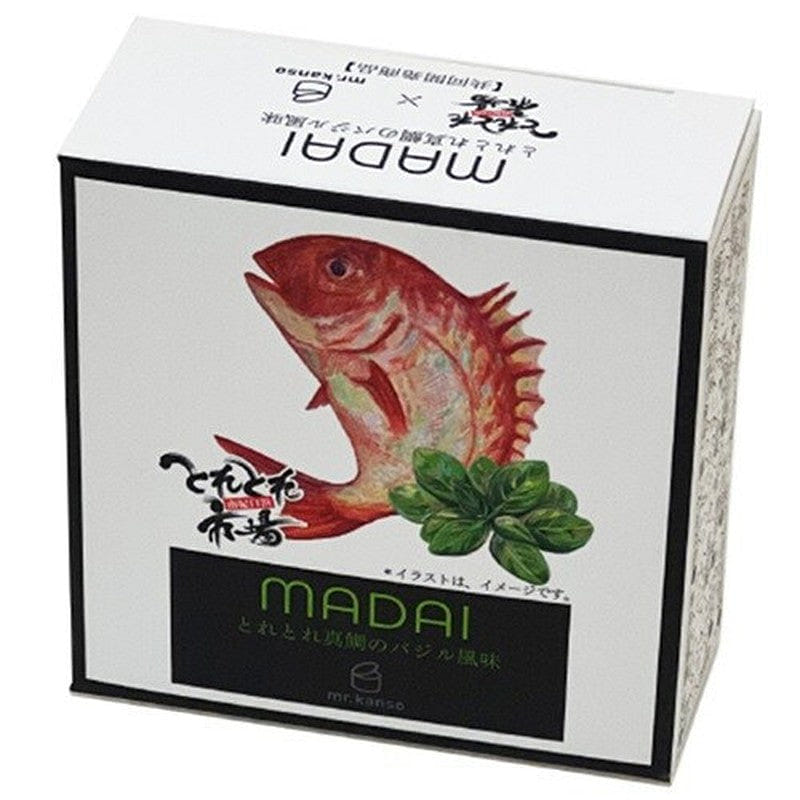 Mr. Kanso Fresh Red Sea Bream Basil 50g 1 each