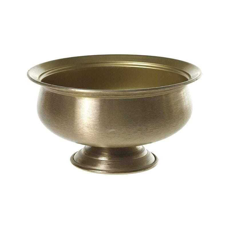 Fiona Metal Gold Vase for Plant 8.25"x 4.5" 1 count