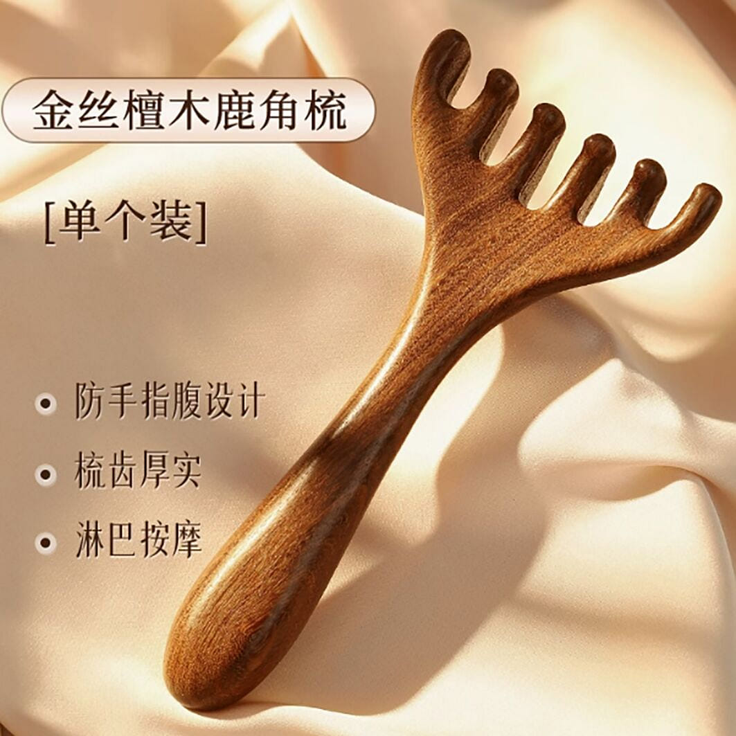 Five-claw head massage meridian comb health treatm 1 ส่วน