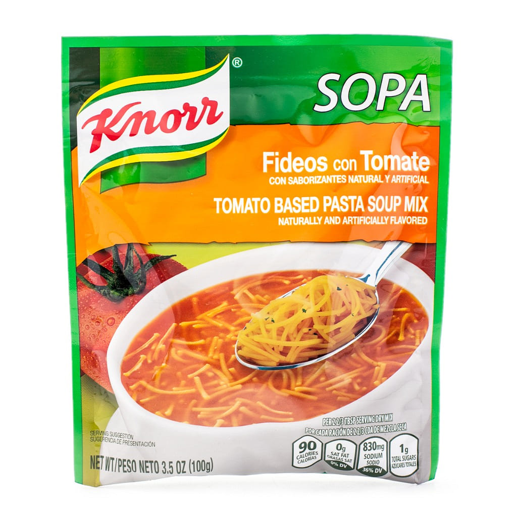 Mezcla de Sopa de Pasta a Base de Tomate Knorr 3.5 onza(s)