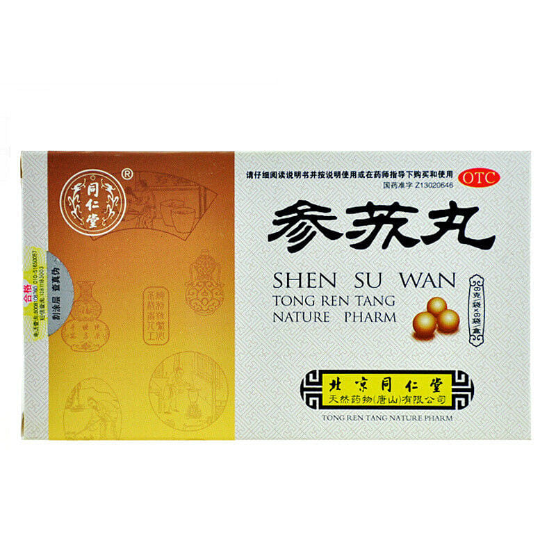 Tong Ren Tang Shen Su Wan Tea Pills 6g x 6 Sachets 36 กรัม