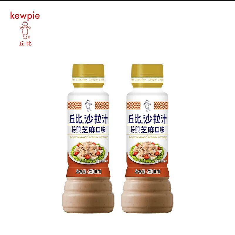 丘比沙拉汁香甜焙煎芝麻酱200克*2瓶 200 克