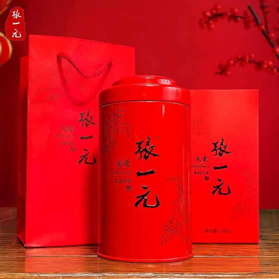 weee_beverages_张一元 特种茉莉花茶 龙毫 八次窨制 100 克