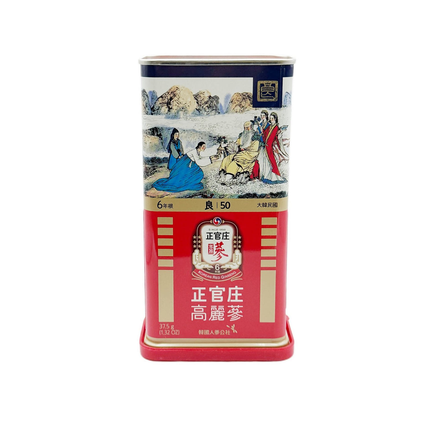 Korean JungKwanJang Red Ginseng (6 yrs - Good/50) 37.5 그램