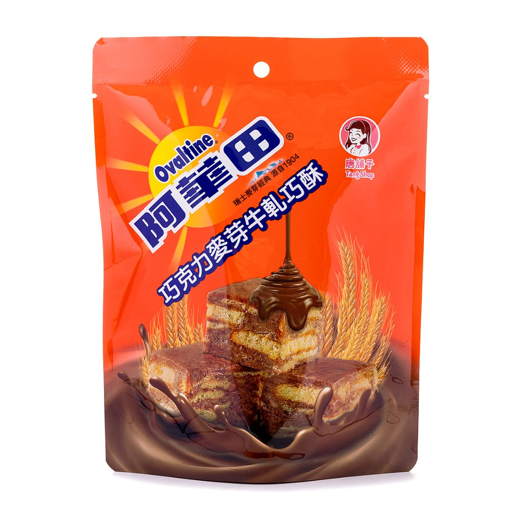 Ovaltine 크리스피 누가캔디 맥아초코 맛 100 그램