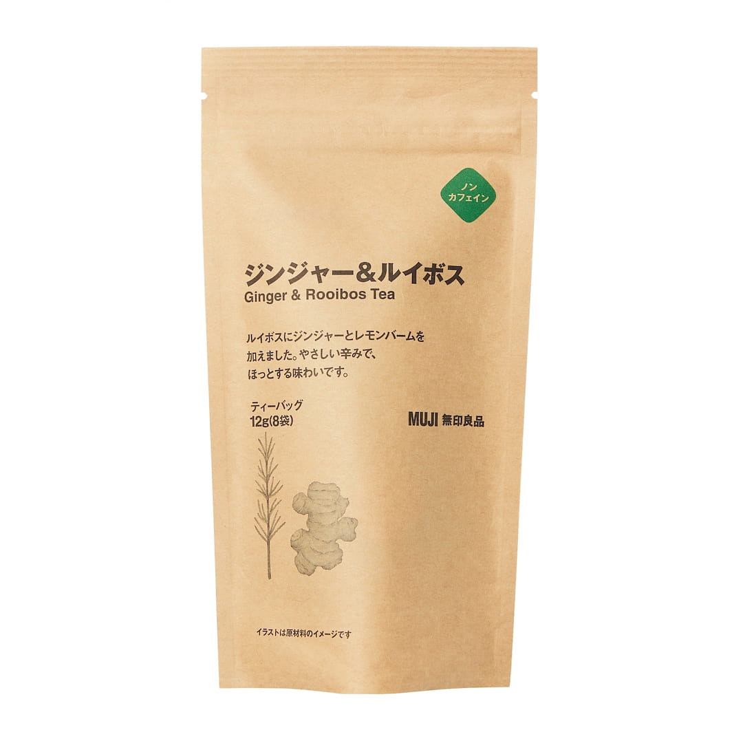 MUJI Ginger Rooibos Tea 8bags 1 each