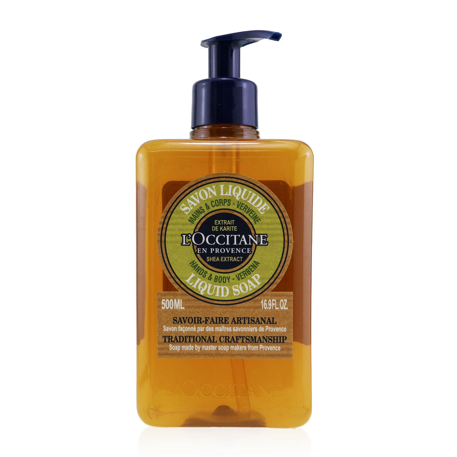 L'Occitane Verveine (Verbena) Liquid Soap For Hands & Body 500ml/16.9oz 500 มิลลิลิตร