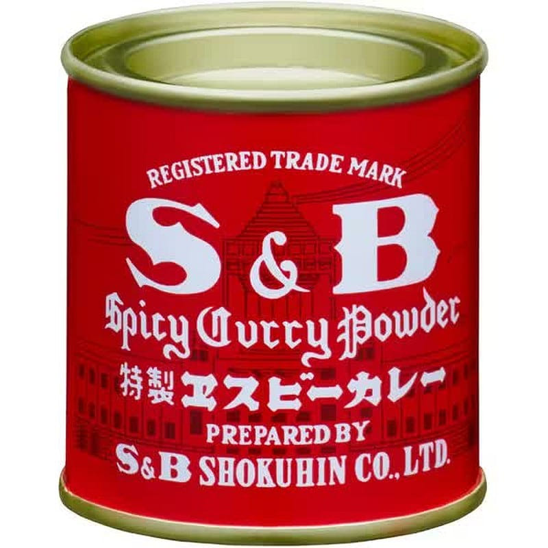 S&B Foods Red Can Curry Powder 37g [Curry Powder] 1 개