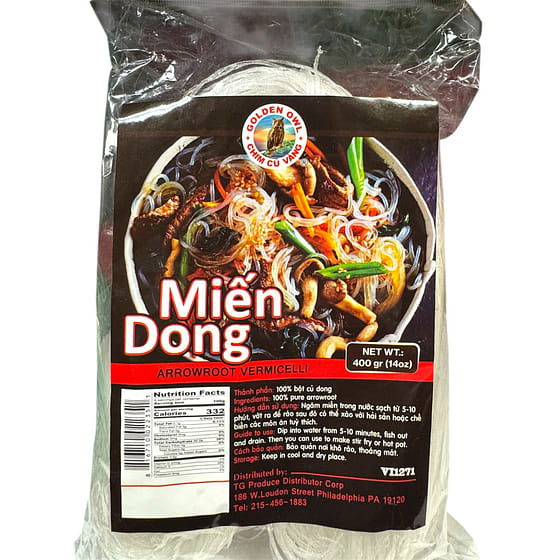 weee_dried_Arrowroot Vermicelli (Mien Dong) 100% Pure 400 g