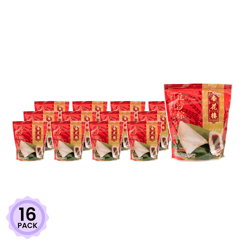 Xing Hua Lou Red Bean Paste Dumpling 2pcs 280 g*16 pack