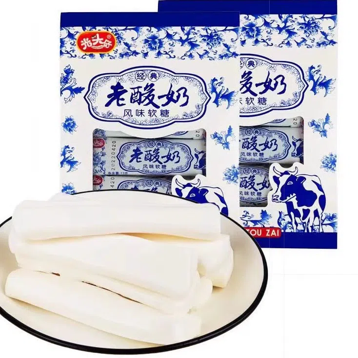 光头仔 老酸奶风味软糖整盒30条1盒 360 克