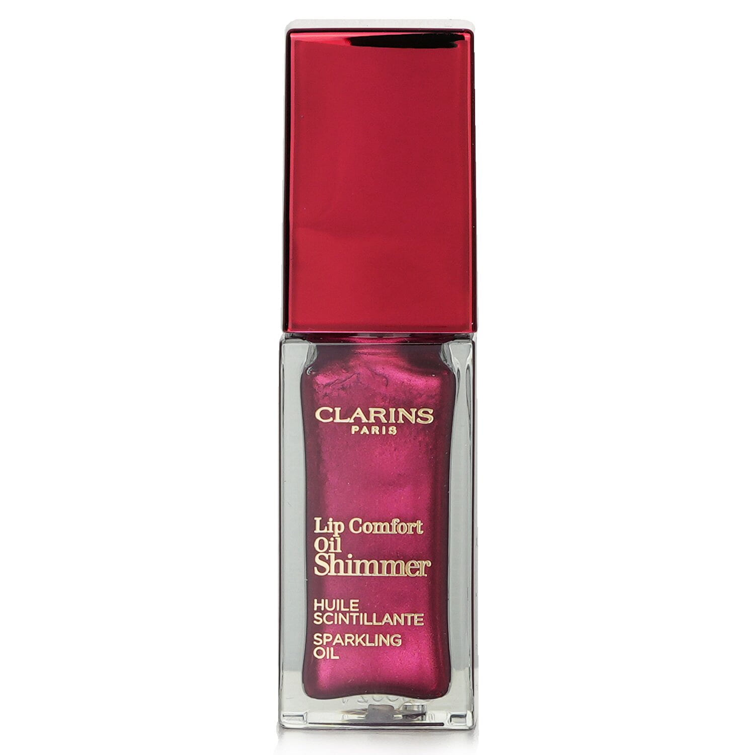 Clarins Lip Comfort Oil Shimmer - # 08 Burgundy Wine 7ml/0.2oz 7 ml(ミリリットル)