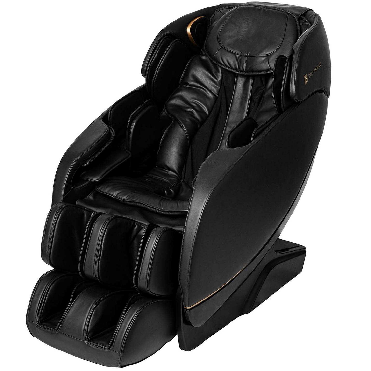 Jin 2.0 - Deluxe Heated SL Track Zero Gravity Massage Chair - Black 246 ปอนด์