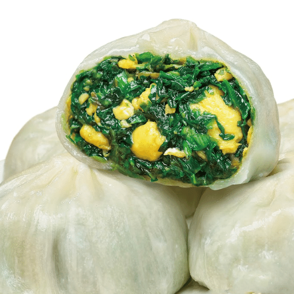 Steamed Bun with Shepherd's Purse and Egg 14-15pcs 1 ส่วน