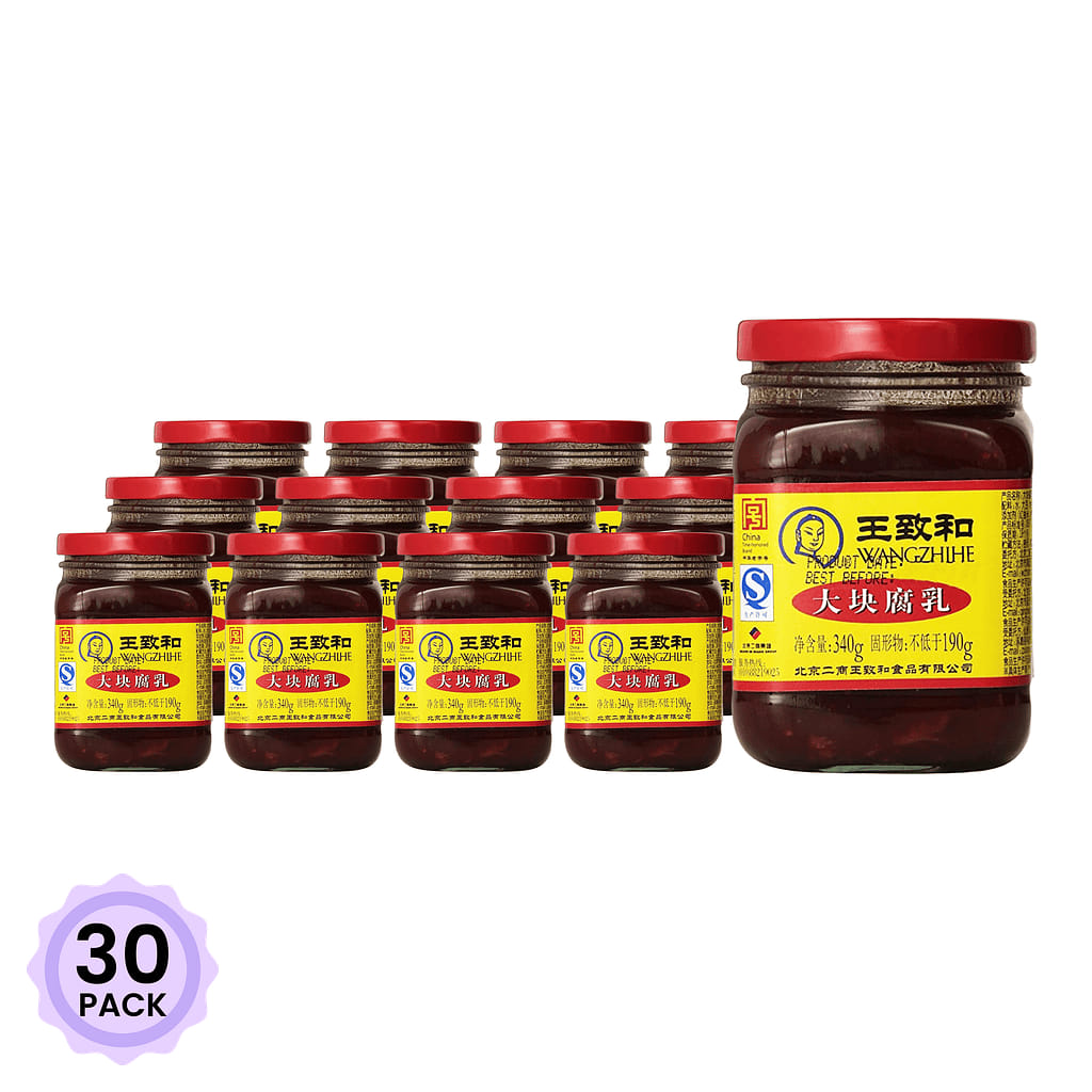 王致和 大块腐乳 340 克*30 包