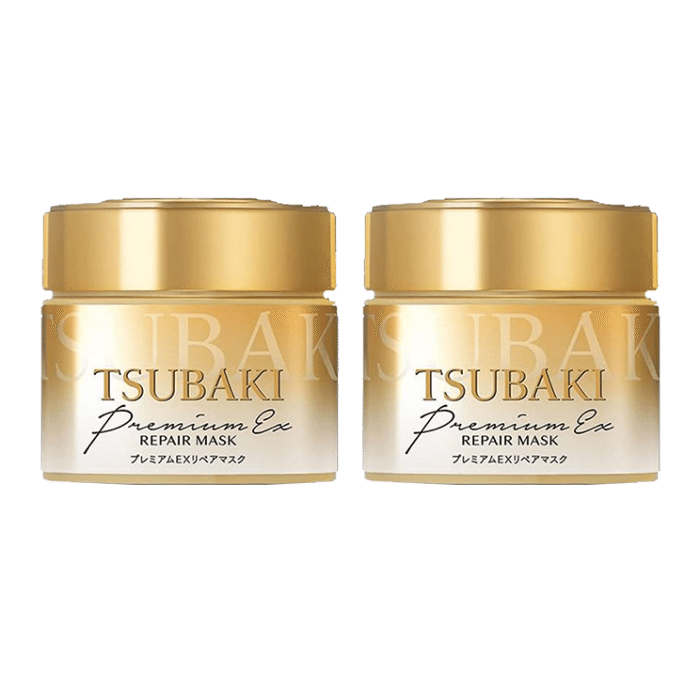 Shiseido資生堂 TSUBAKI絲蓓綺 金色0秒修復發膜 180g*2罐 1 个