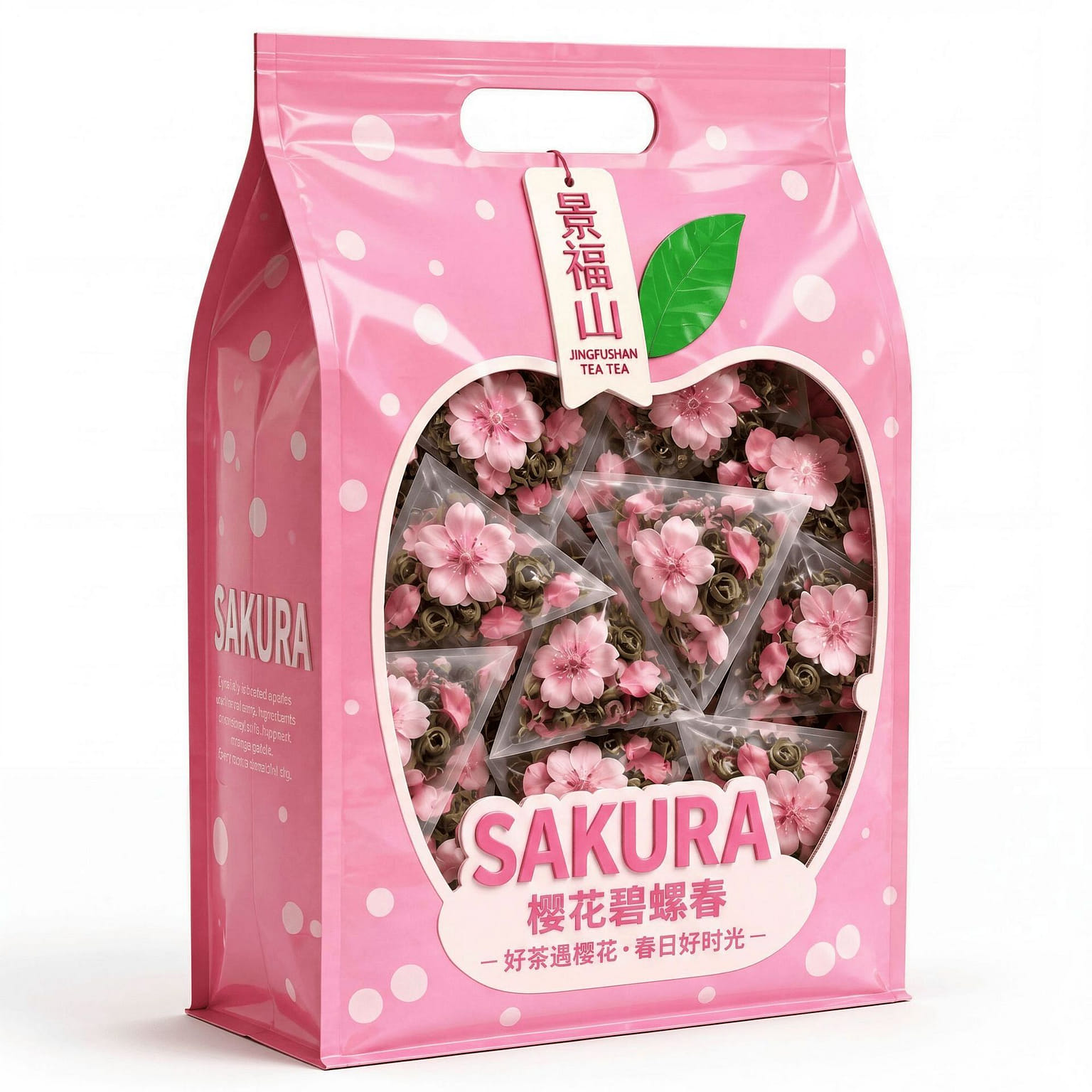 Jingfu Mountain Cherry Blossoms Biluochun 45g Bag 45 g
