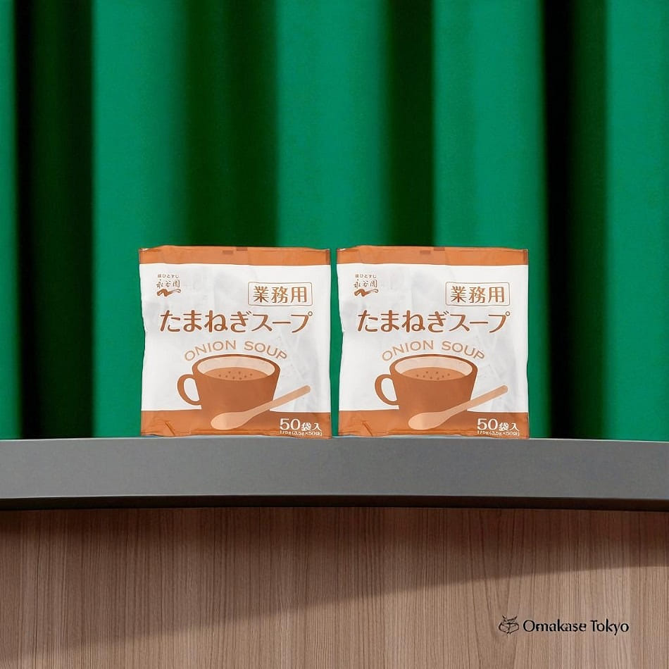 Nagatanien Commercial Onion Soup 50 Packs x 2 Bags 500 그램