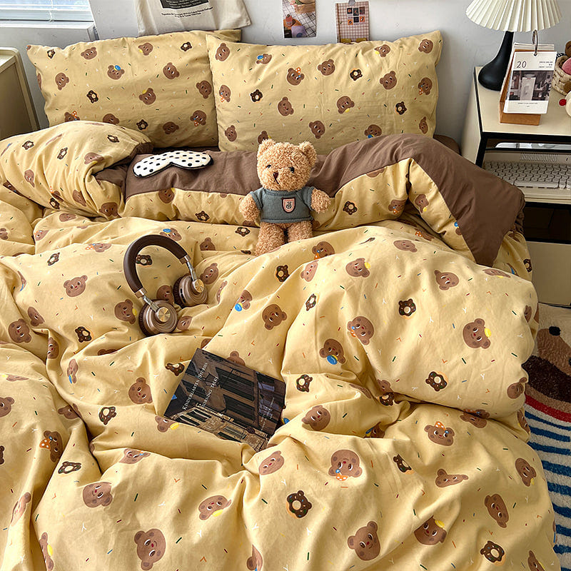 Brownie Bear Bedding Set Twin Size 2000 g