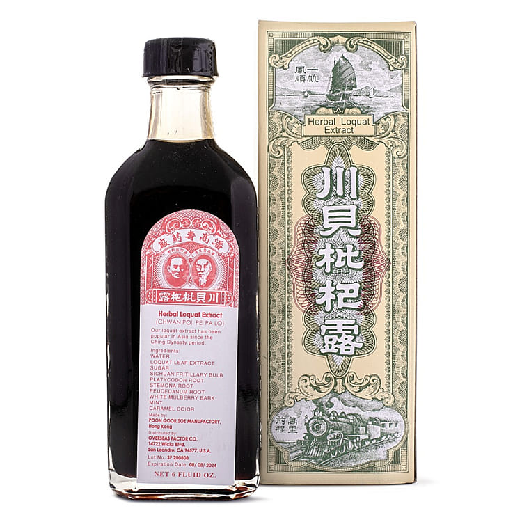 古備前 寿老人 水滴 銘 直 潘高壽老字號川貝枇杷露6 液盎司- Weee!