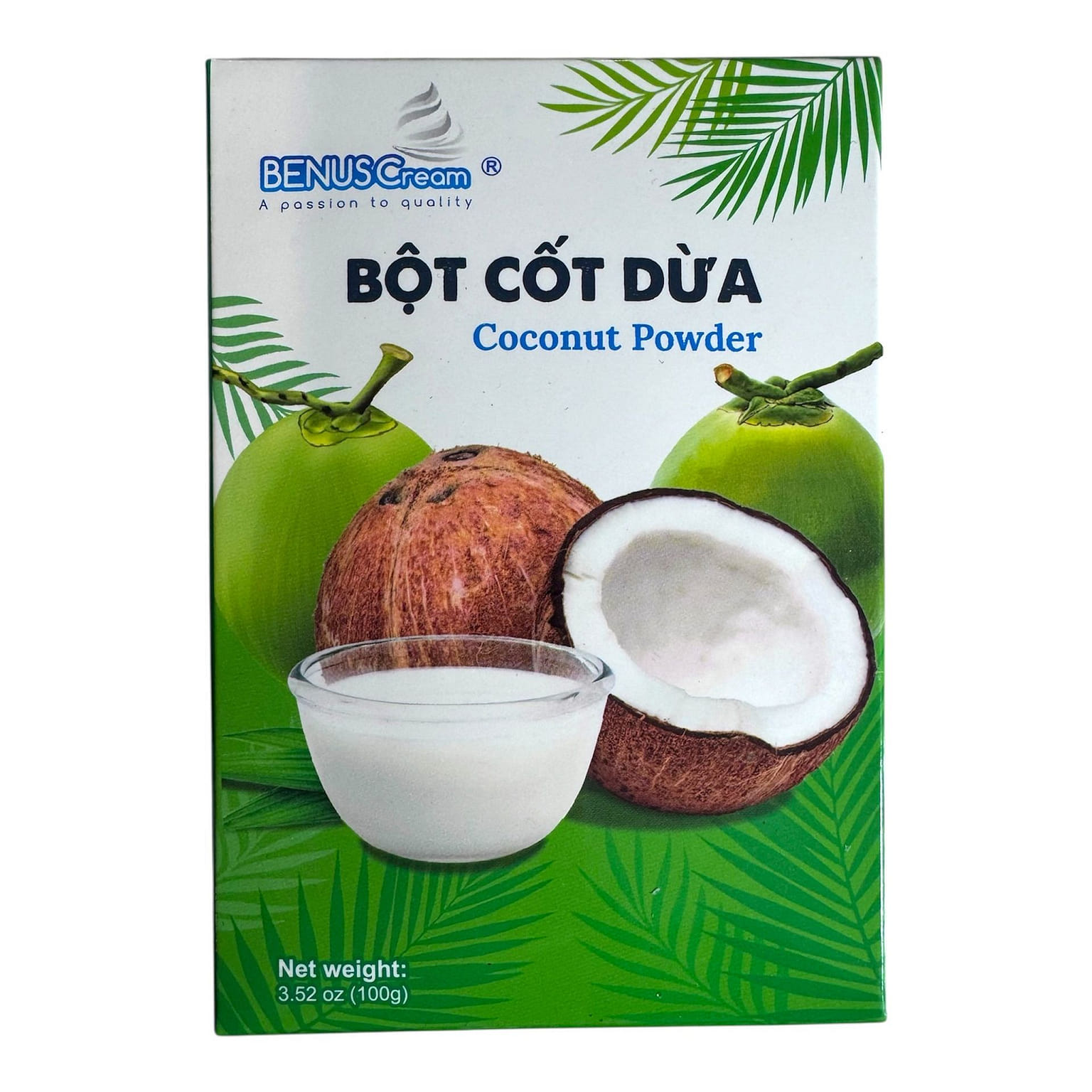 [BENUSCREAM] Coconut Milk Powder Bot Cot Dua 100 g