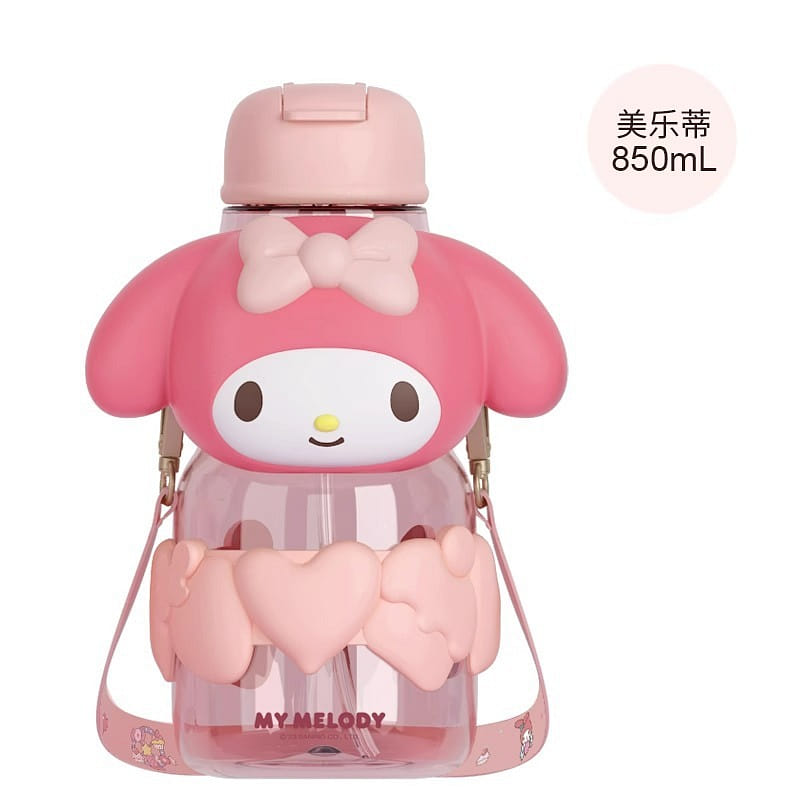 Sanrio Space Water Bottle Gorgeous Sippy Cup Gift 850ML- My Melody 1 개