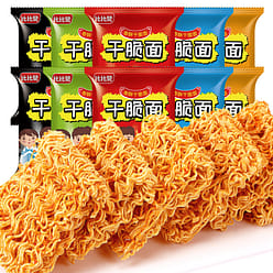 Bibizan Crunchy Snacks - Spicy Beef Flavor (Instant Noodle Snack) 20 g