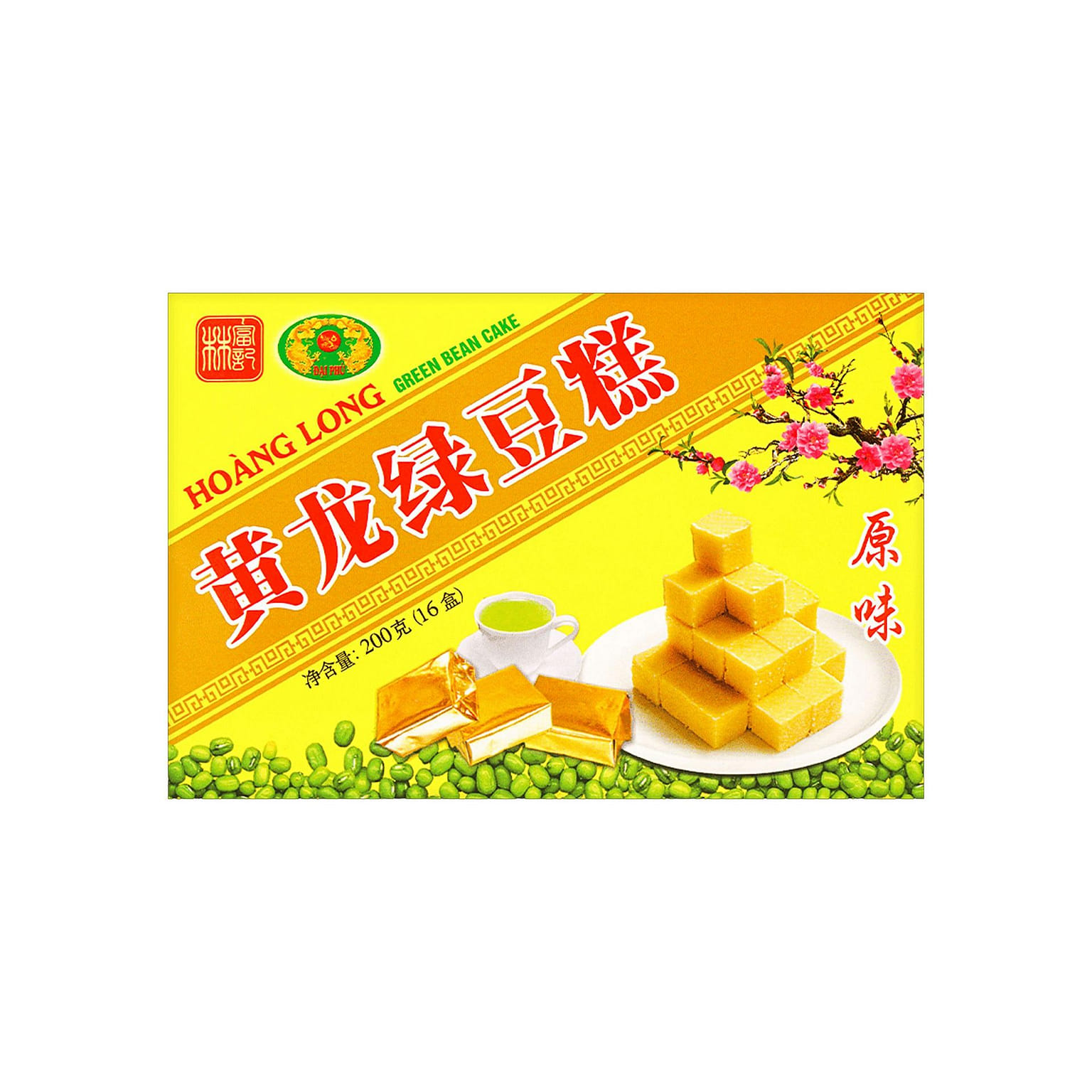 Hoang Long Green Bean Cake 200 g 1 each